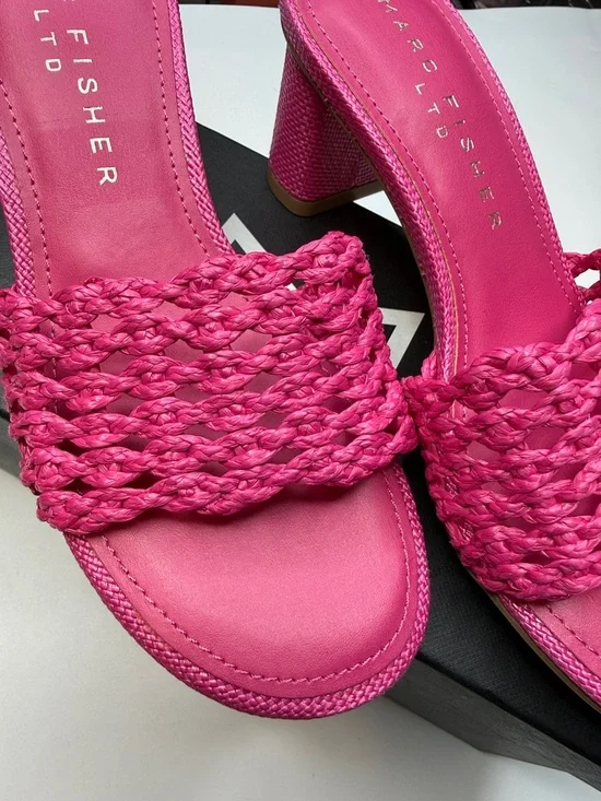 Marc Fisher LTD Women's Jazmine Woven Slip-On Sandals- Size 5M - Picture 6 of 10